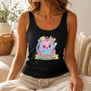Hot Premium Back To School Squad Kawaii For Kids Tank Top