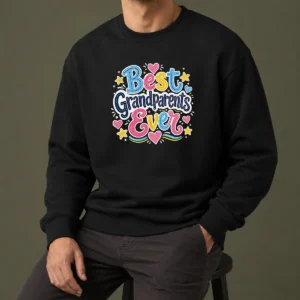 Awesome Best Grandparents Ever Doodle Sweater