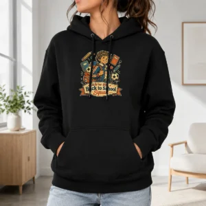 Awesome Back To School Squad Vintage For Kids Hoodie