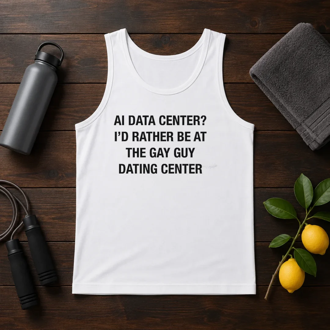 original-ai-data-center-i-d-rather-be-at-the-gay-guy-dating-center-tank-top-1 Original AI Data Center I'D Rather Be At The Gay Guy Dating Center Tank Top