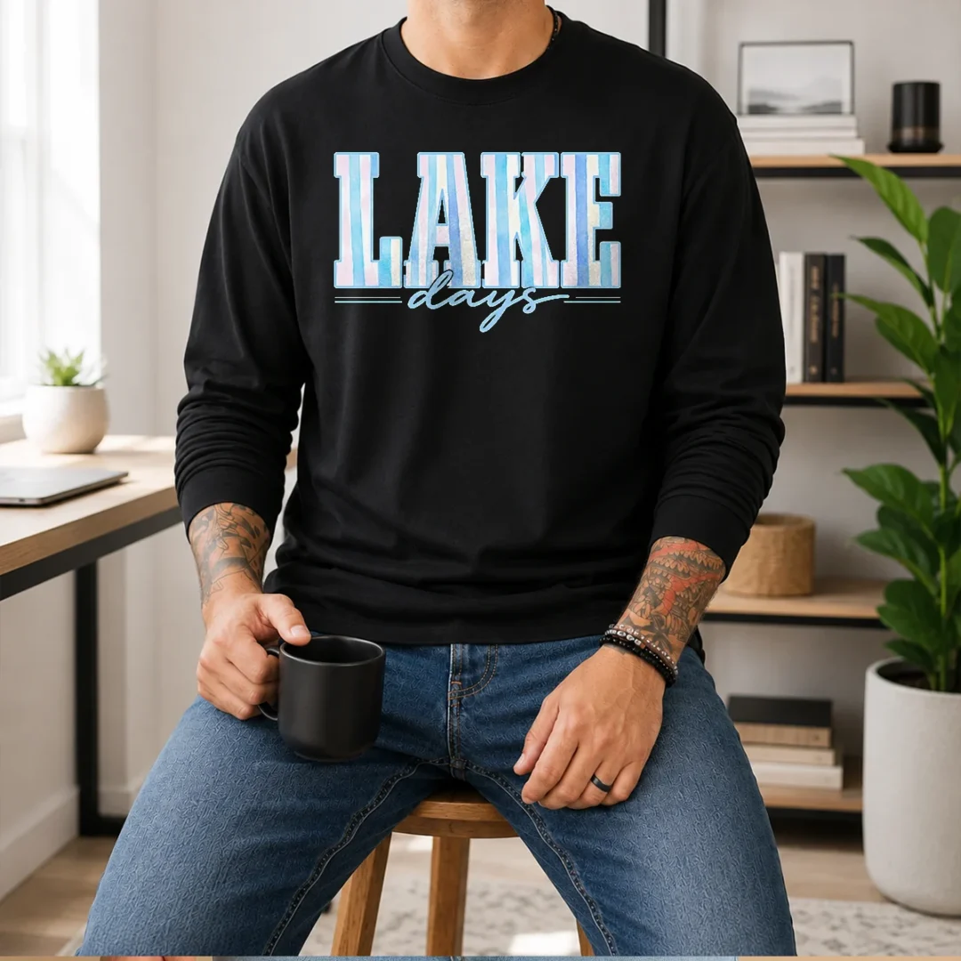 original-ake-days-striped-summer-preppy-cottage-coastal-long-sleeve-shirt Original Ake Days Striped Summer Preppy Cottage Coastal Shirt - Image 6