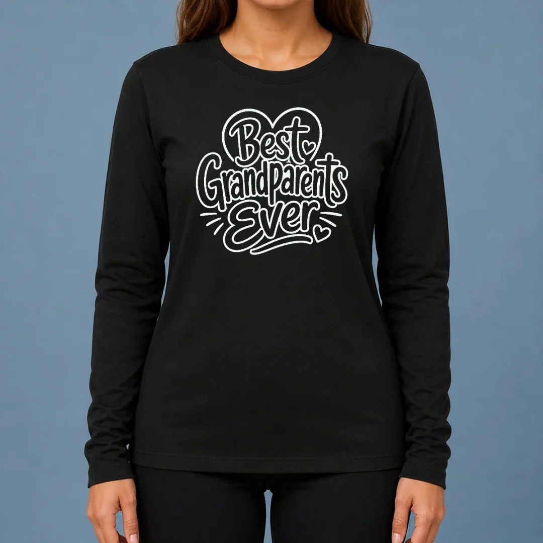original-best-grandparents-ever-line-art-long-sleeve-shirt Original Best Grandparents Ever Line Art Long Sleeve Shirt