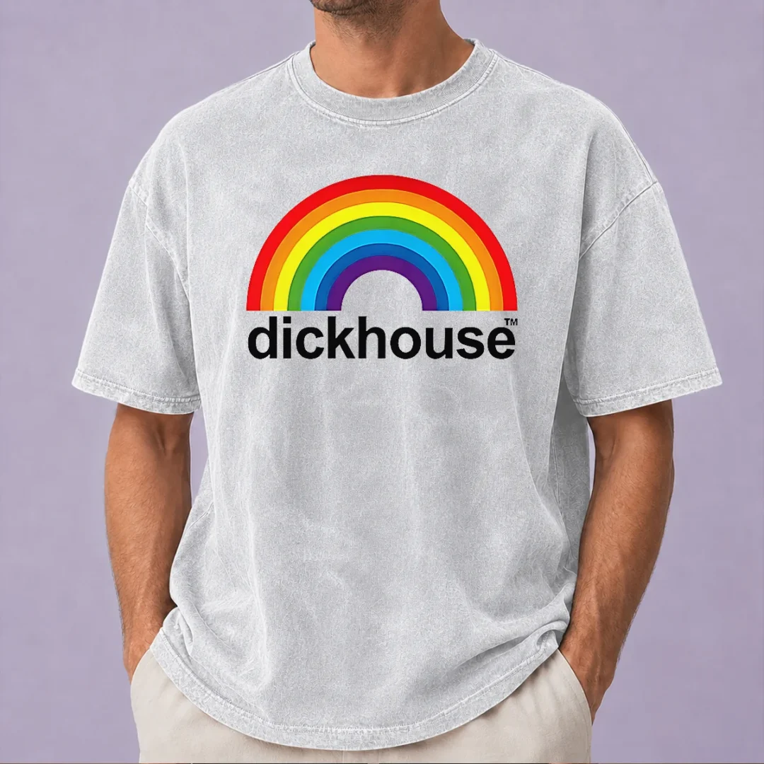original-dickhouse-productons-jackass-washed-t-shirt Original Dickhouse Productons Jackass Washed T Shirt in faded black cotton fabric with classic crew neck