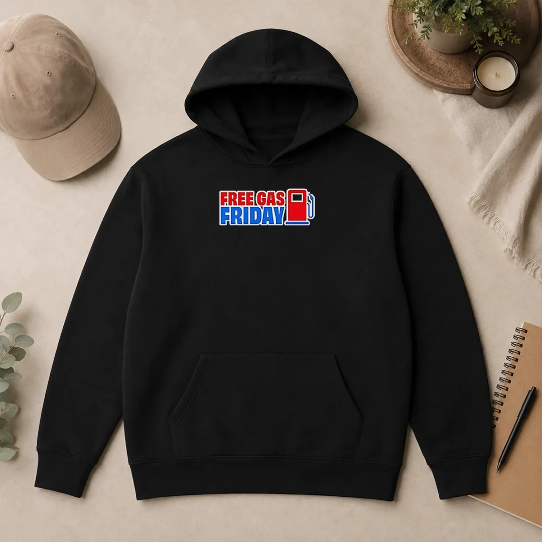 Original Free Gas Friday Gas Pump Hoodie Original Free Gas Friday Gas Pump Hoodie