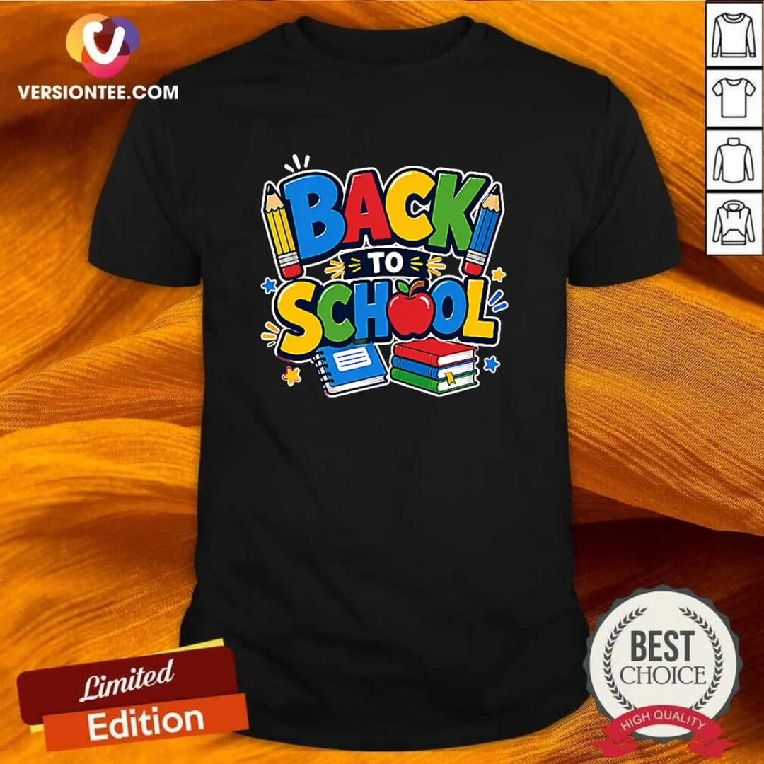 original-fun-back-to-school-typography-shirt-1 Original Fun Back To School Typography