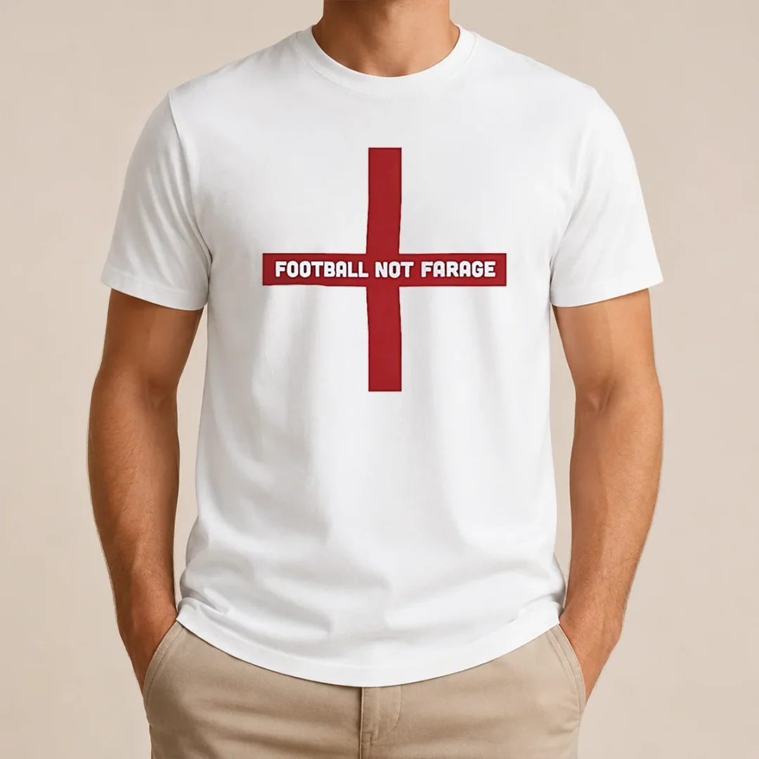Original Funny Football Not Farage England St George'S Cross t shirt Original Funny Football Not Farage England St George'S Cross