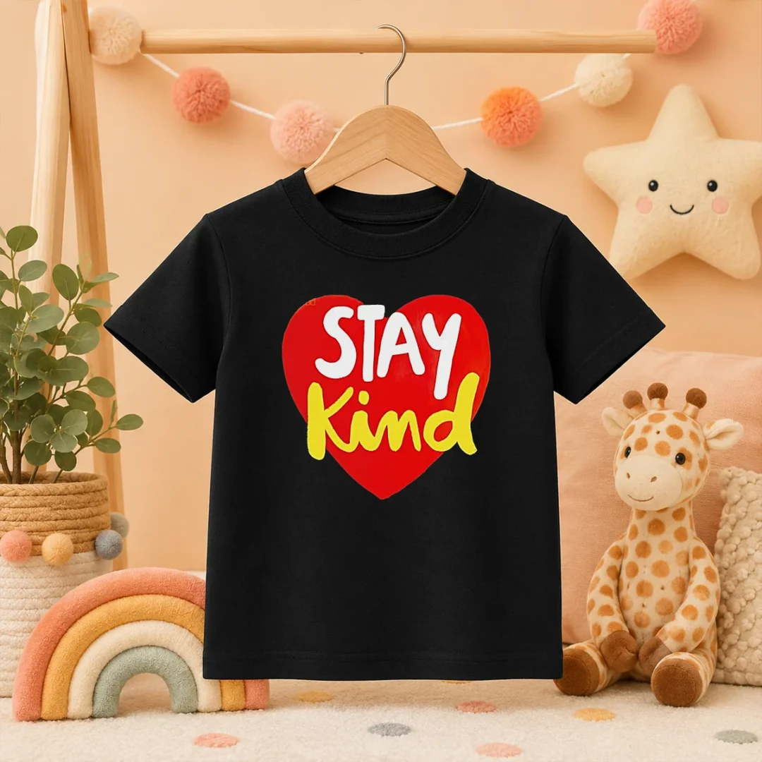 original-funny-stay-kind-heart-kids-t-shirt Original Funny Stay Kind Heart Kids T-Shirt