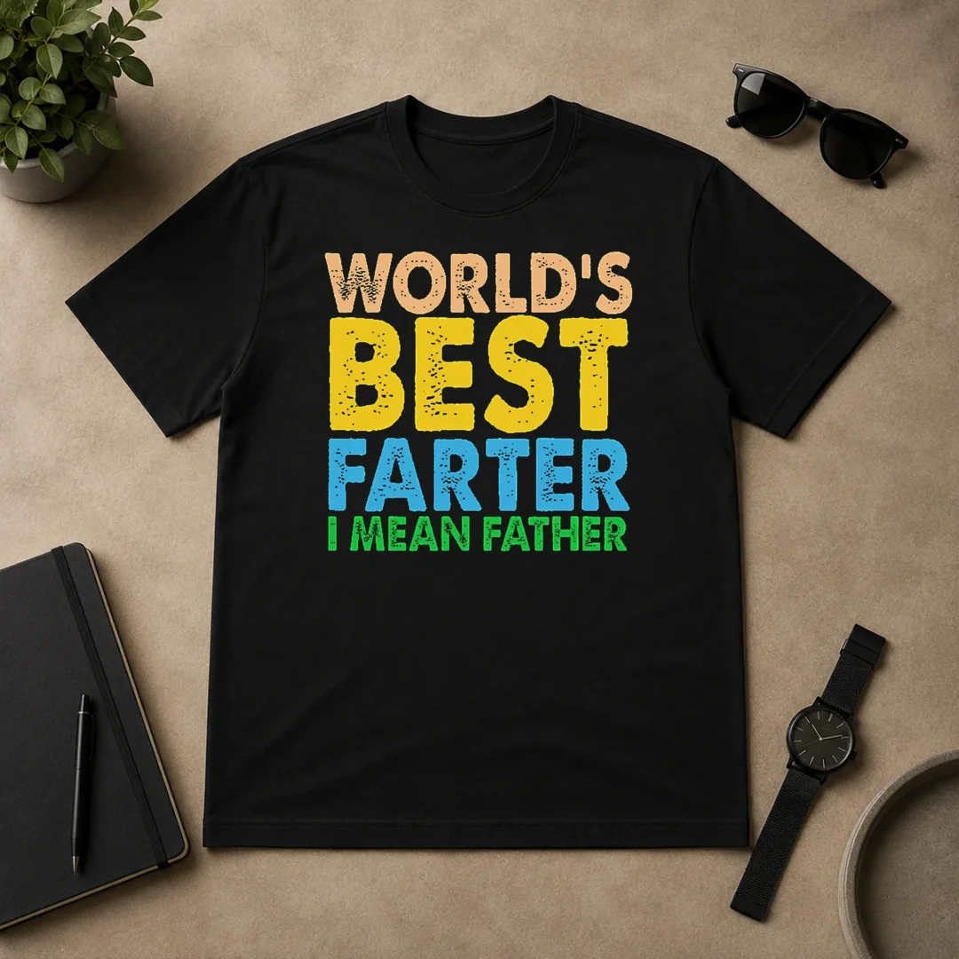 Original Good World'S Best Farter Funny Humor Dad Fathers Day t shirt Original Good World'S Best Farter Funny Humor Dad Fathers Day