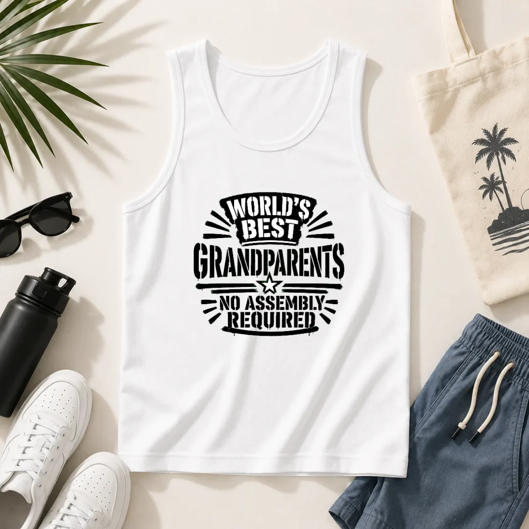 original-grandparents-day-stencil-shirt-worlds-best-no-assembly-neede-tank-top Original Grandparents Day Stencil Shirt Worlds Best No Assembly Neede Tank Top