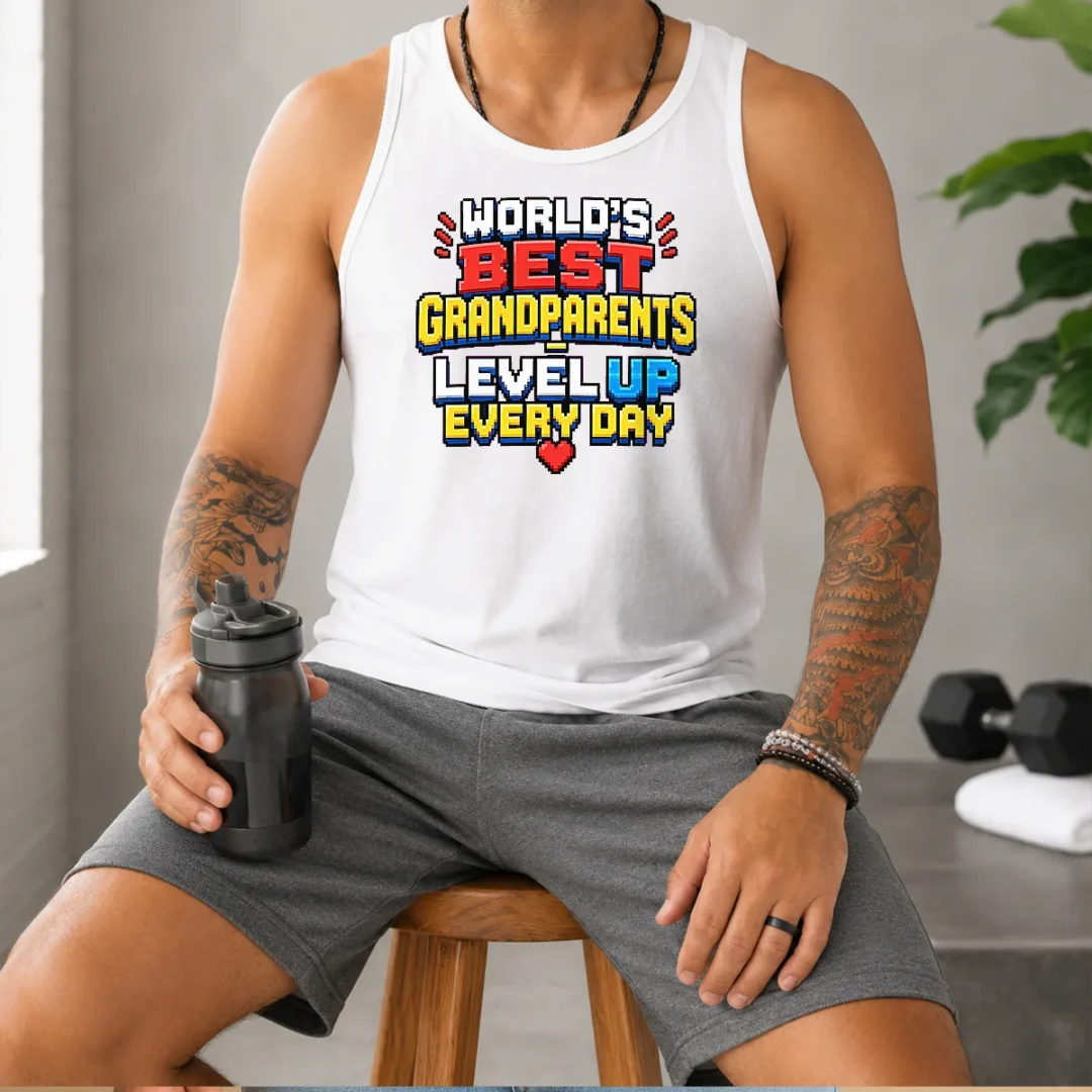original-grandparents-day-worlds-best-pixel-tank-top Original Grandparents Day Worlds Best Pixel Tank Top