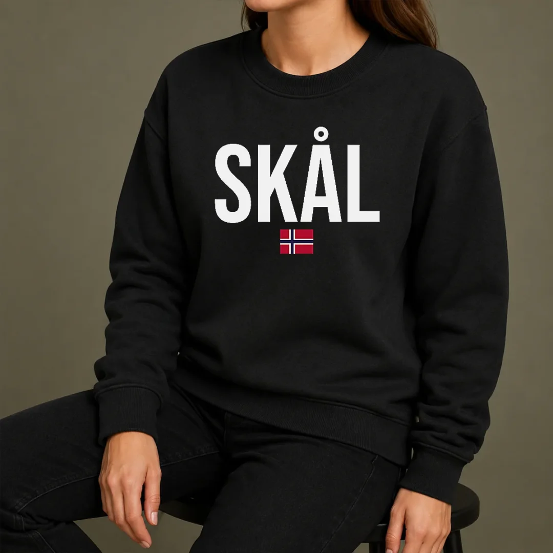 Original Hot Skal Norwegian Phrase Saying Gift Cheers In Norway Sweater Original Hot Skal Norwegian Phrase Saying Gift Cheers In Norway Sweater