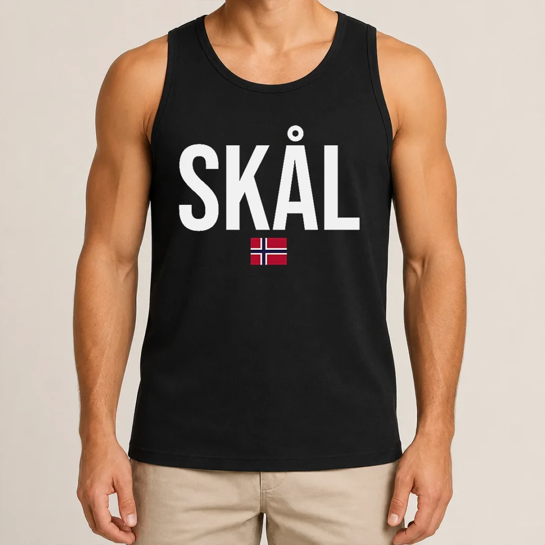 Original Hot Skal Norwegian Phrase Saying Gift Cheers In Norway Tank Top Original Hot Skal Norwegian Phrase Saying Gift Cheers In Norway Tank Top