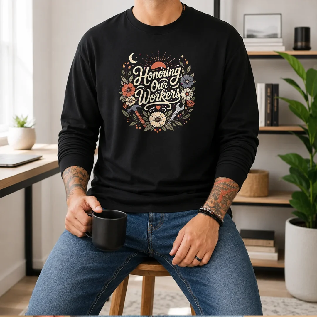 original-labour-day-workers-celebration-boho-line-art-long-sleeve-shirt Original Labour Day Workers Celebration Boho Line Art Long Sleeve Shirt