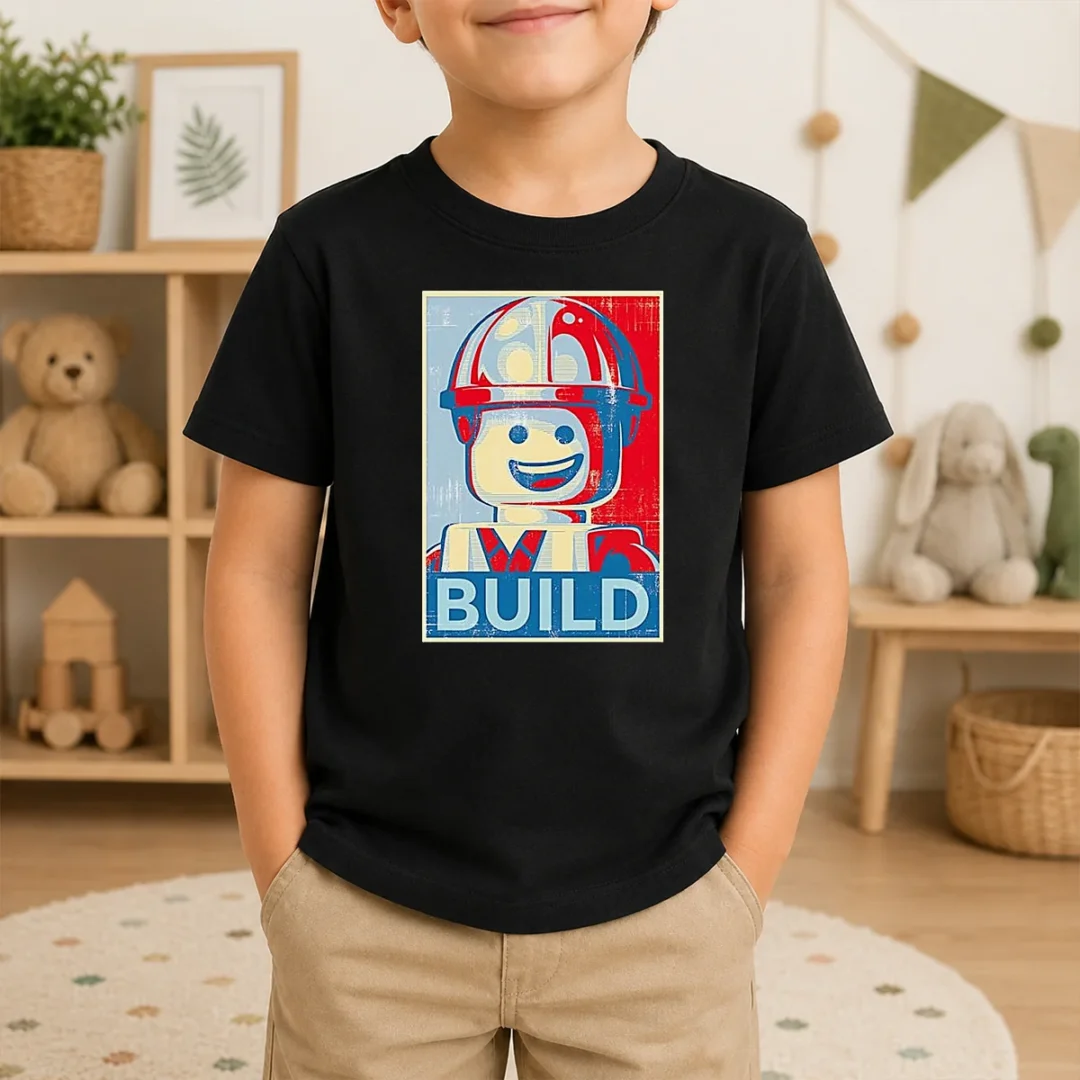Original Lego Construction Worker Lego Hope Kids T Shirt Original Lego Construction Worker Lego Hope Kids T-Shirt