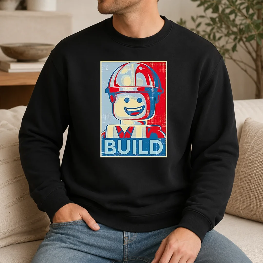 Original Lego Construction Worker Lego Hope Sweater Original Lego Construction Worker Lego Hope Sweater