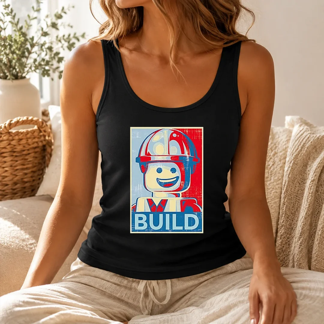 Original Lego Construction Worker Lego Hope Tank Top Original Lego Construction Worker Lego Hope Tank Top