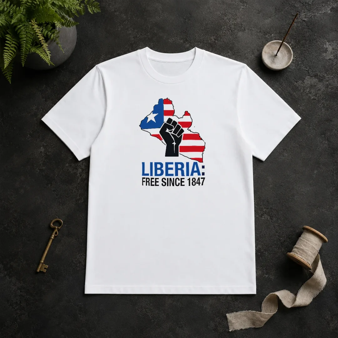 Original Liberia Free Since 1847 t shirt Original Liberia Free Since 1847