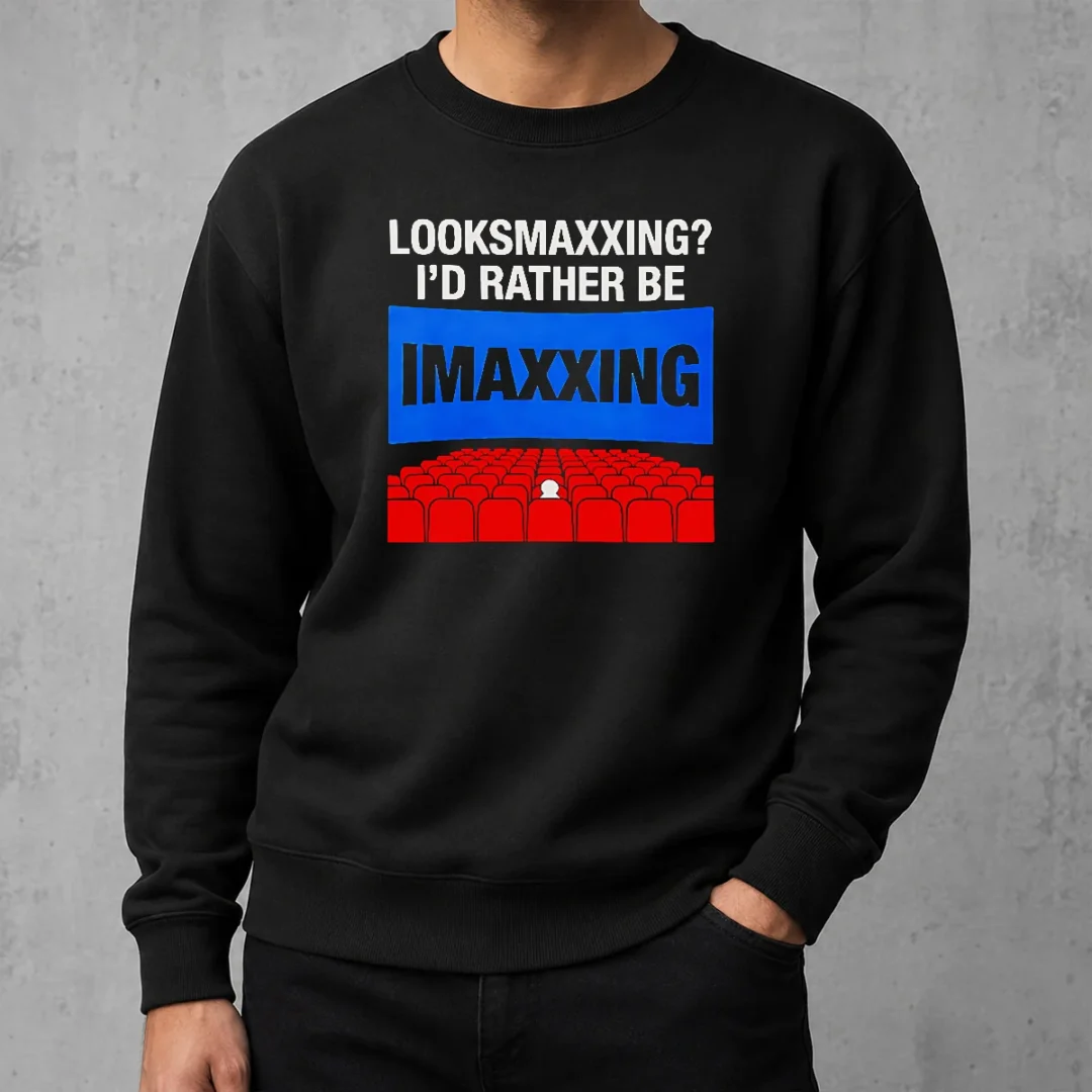 original-looksmaxxing-i-d-rather-be-imaxxing-sweater Original Looksmaxxing I'D Rather Be Imaxxing Sweater