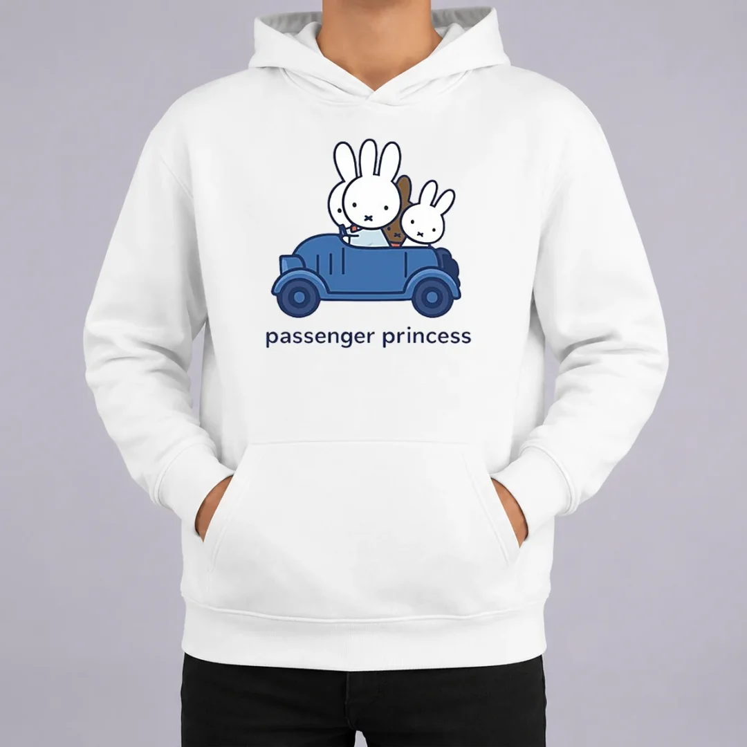 Original Miffy Passenger Princess Bunny Cute Rabbit Hoodie Original Miffy Passenger Princess Bunny Cute Rabbit Hoodie