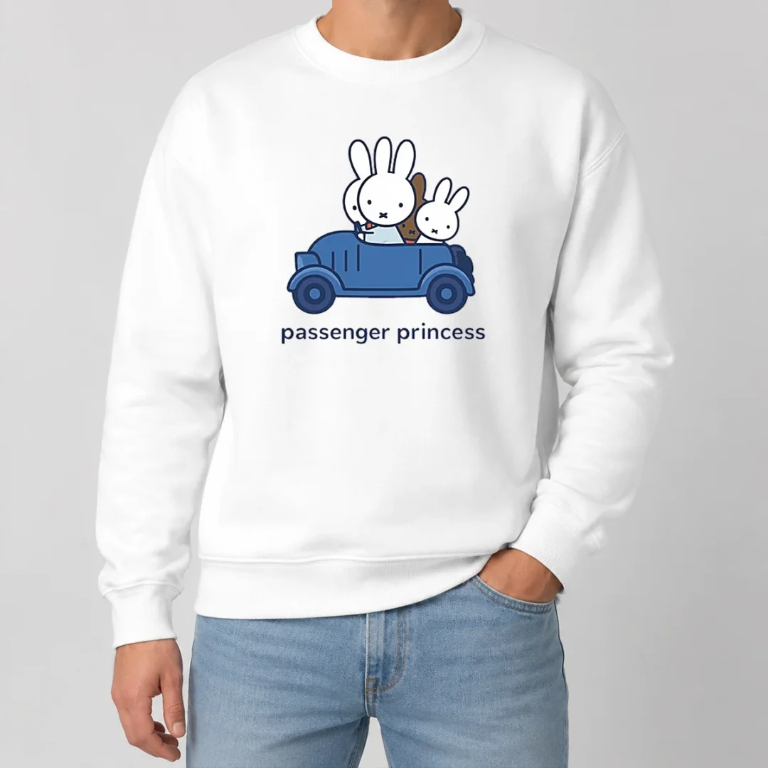 Original Miffy Passenger Princess Bunny Cute Rabbit Sweater Original Miffy Passenger Princess Bunny Cute Rabbit Sweater