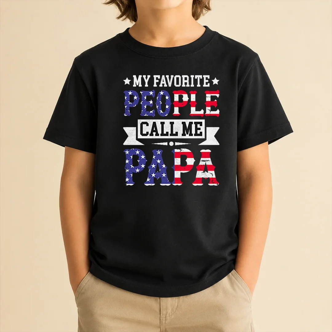original-my-favorite-people-call-me-papa-kids-t-shirt Original My Favorite People Call Me Papa Kids T-Shirt