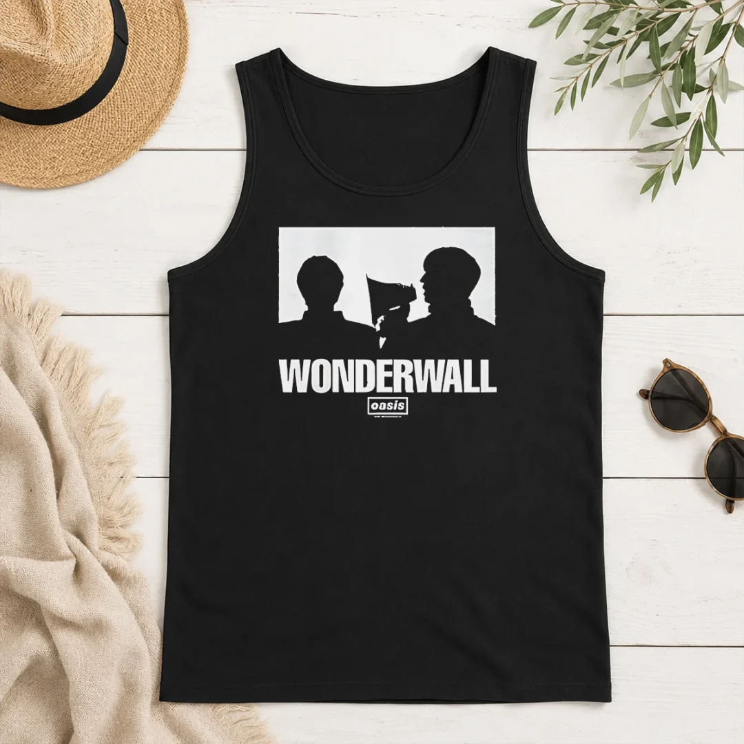 Original Pretty Wonderwall Oasis Silhouette Tank Top Original Pretty Wonderwall Oasis Silhouette Tank Top