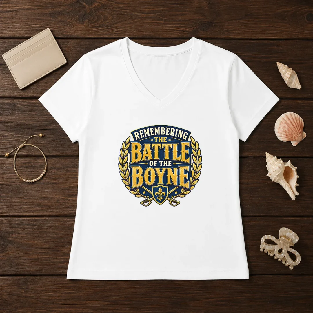 original-pride-in-history-typography-for-battle-of-the-boyne-2-v-neck-shirt Original Pride In History Typography For Battle Of The Boyne (2) V-Neck Shirt