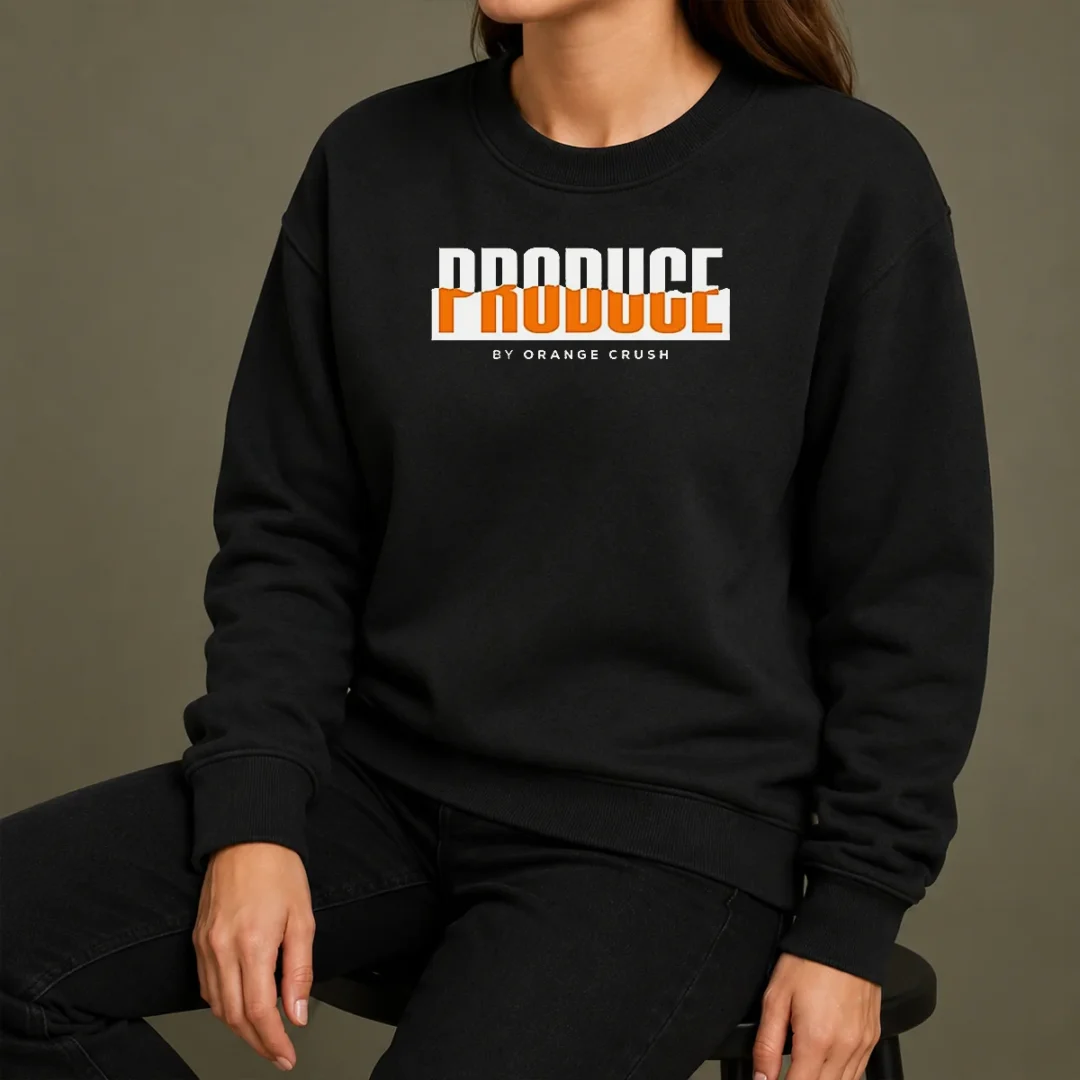 Original Produce By Orange Crush Logo Sweater Original Produce By Orange Crush Logo Sweater