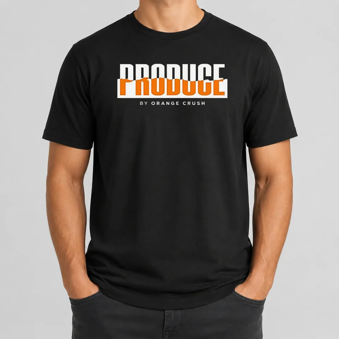 Original Produce By Orange Crush Logo T Shirt Original Produce By Orange Crush Logo t shirt in classic fit with vibrant orange graphic on front