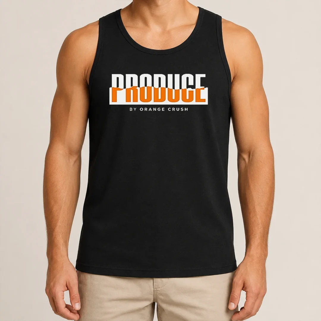 Original Produce By Orange Crush Logo Tank Top Original Produce By Orange Crush Logo Tank Top