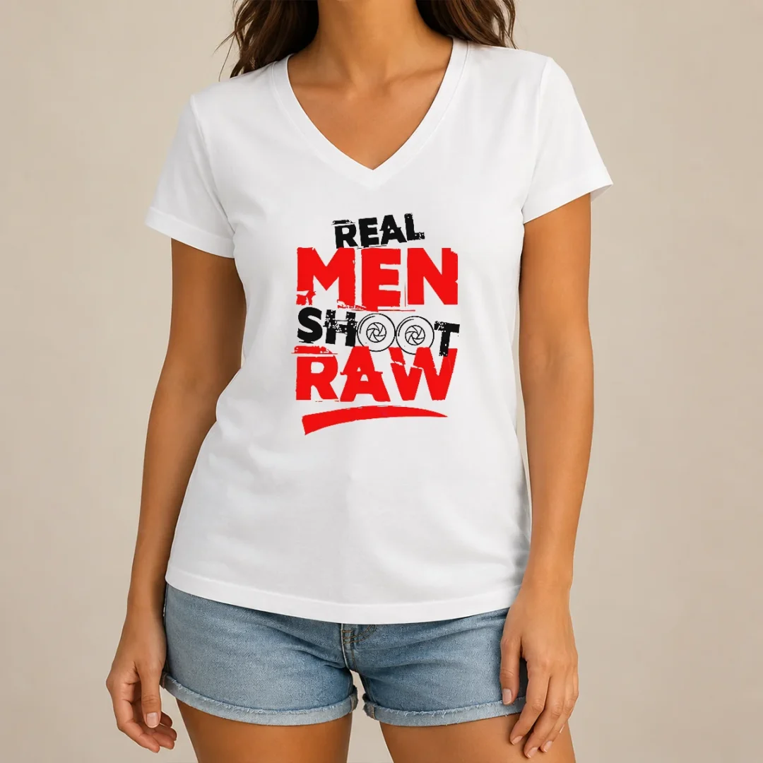 original-real-men-shoot-raw-photography-camera-shutter-aperture-v-neck-shirt Original Real Men Shoot Raw Photography Camera Shutter Aperture V-Neck Shirt