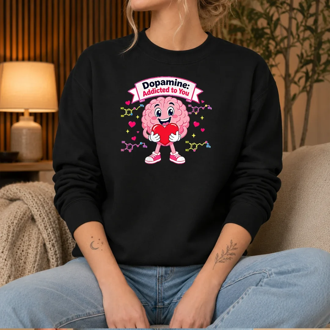original-romantic-dopamine-addicted-to-you-couples-sweater-1 Original Romantic Dopamine Addicted To You Couples Sweater