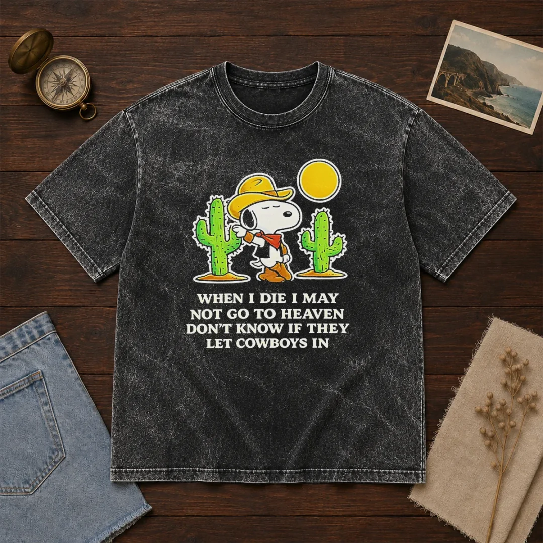 original-snoopy-cowboy-when-i-die-i-may-not-go-to-heaven-washed-t-shirt Original Snoopy Cowboy When I Die I May Not Go To Heaven Washed T-Shirt