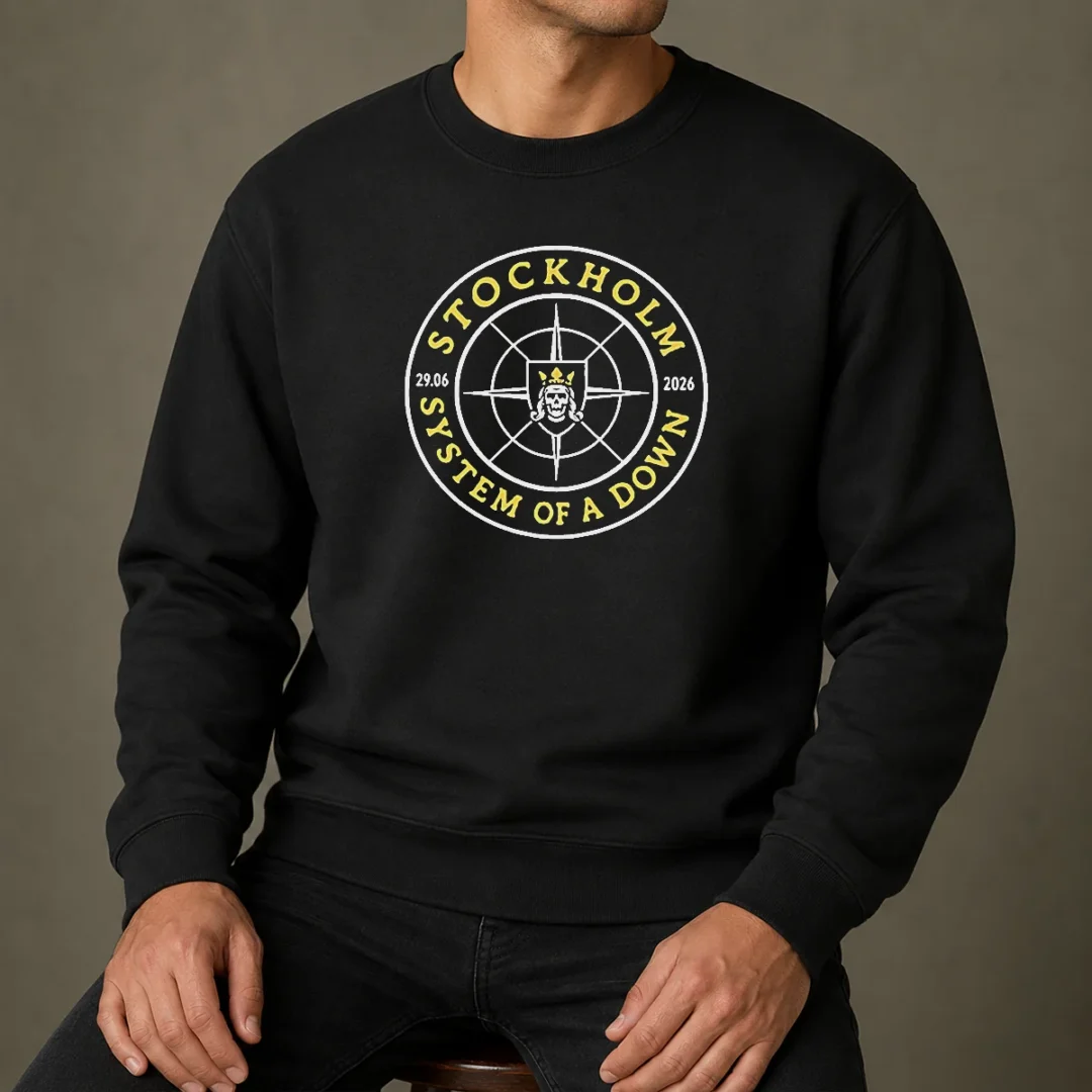 original-system-of-a-down-stockholm-2026-tour-badge-sweater Original System Of A Down Stockholm 2026 Tour Badge Sweater