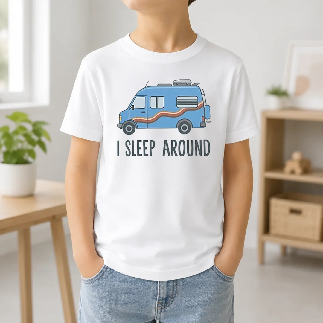 Original Top I Sleep Around Tyler Genocchio Kids T Shirt Original Top I Sleep Around Tyler Genocchio Kids T-Shirt