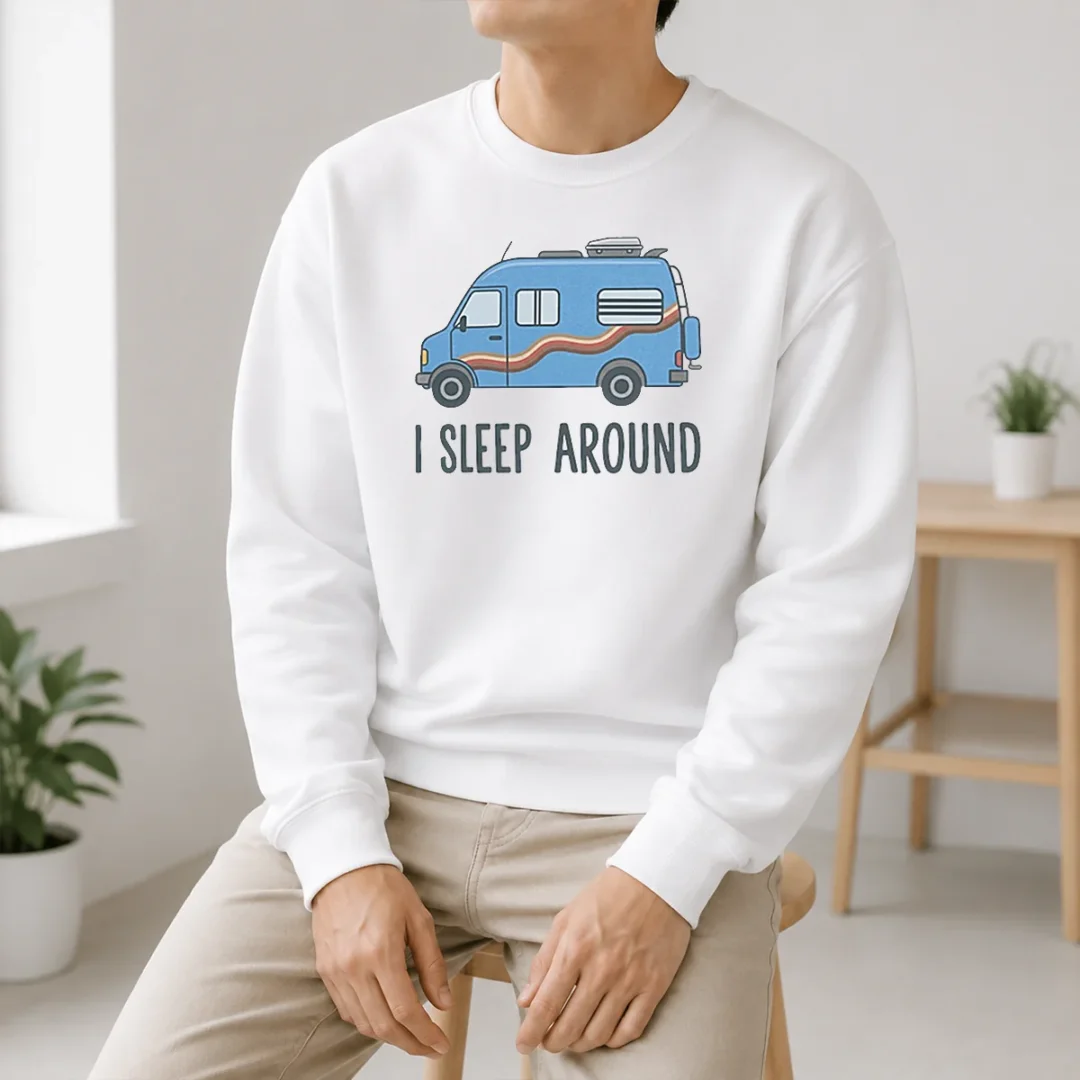 Original Top I Sleep Around Tyler Genocchio Sweater Original Top I Sleep Around Tyler Genocchio Sweater