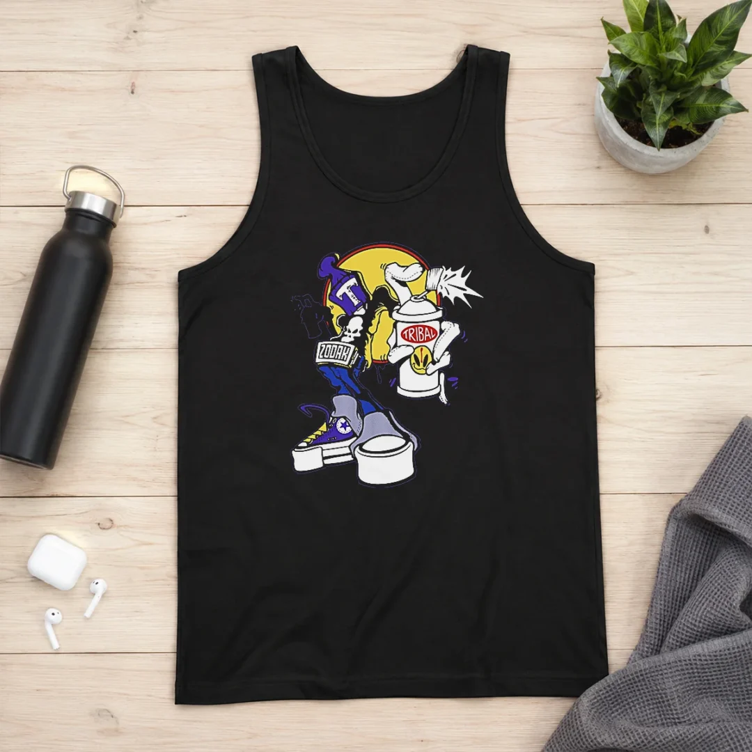 original-tribal-zodak-graffiti-artist-streetwear-graphic-tank-top Original Tribal Zodak Graffiti Artist Streetwear Graphic Tank Top