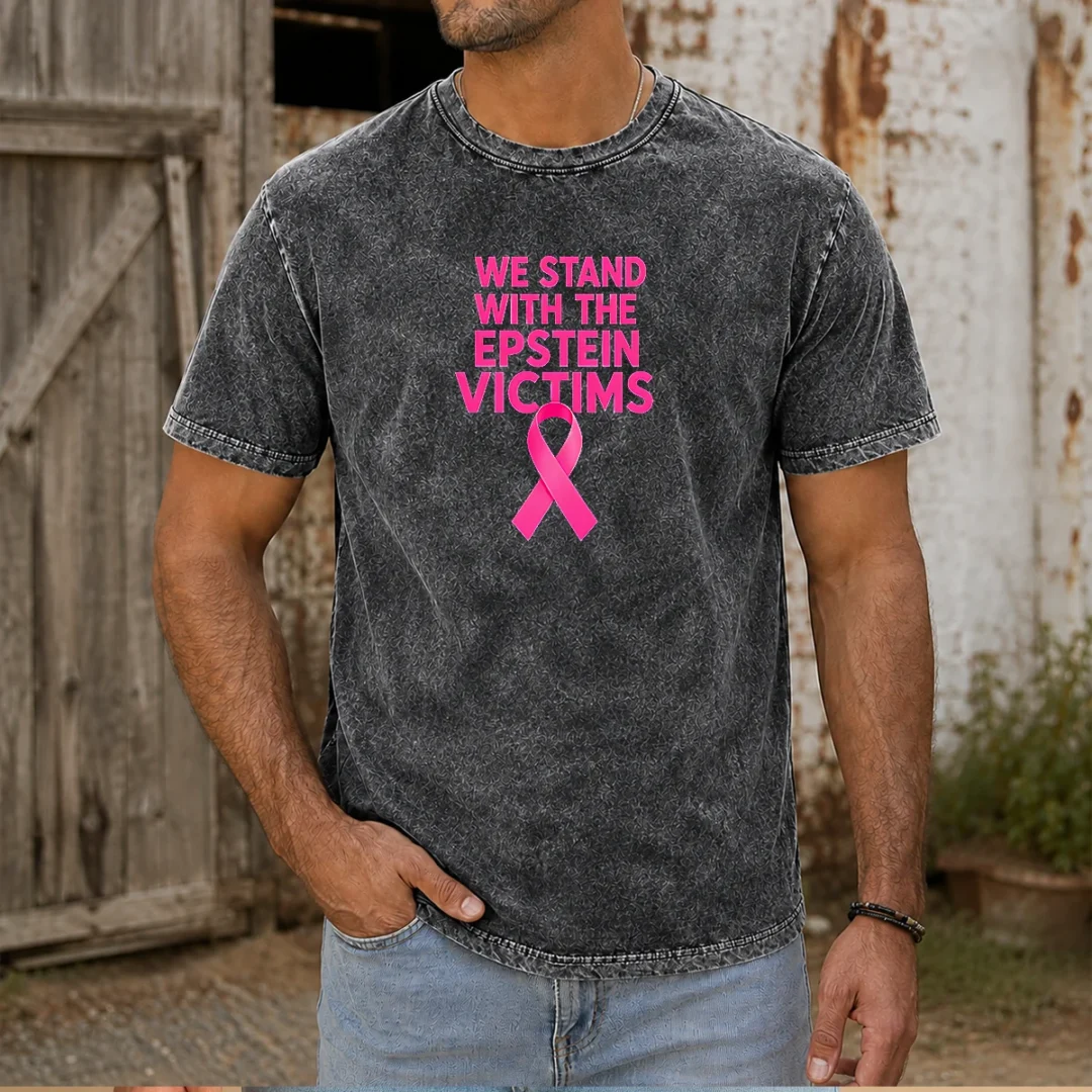 original-we-stand-with-the-epstein-victims-pink-ribbon-washed-t-shirt Original We Stand With The Epstein Victims Pink Ribbon Washed T-Shirt
