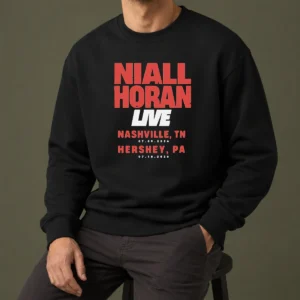 Premium Niall Horan Live Nashville Hershey Tour Sweater