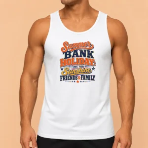 Perfect Nice Summer Bank Holiday Vintage Family Gatherings Tank Top