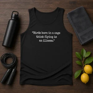 Awesome Birds Bron In Cage Tank Top