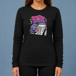 Funny Bowling For Strike Y2K Long Sleeve Shirt