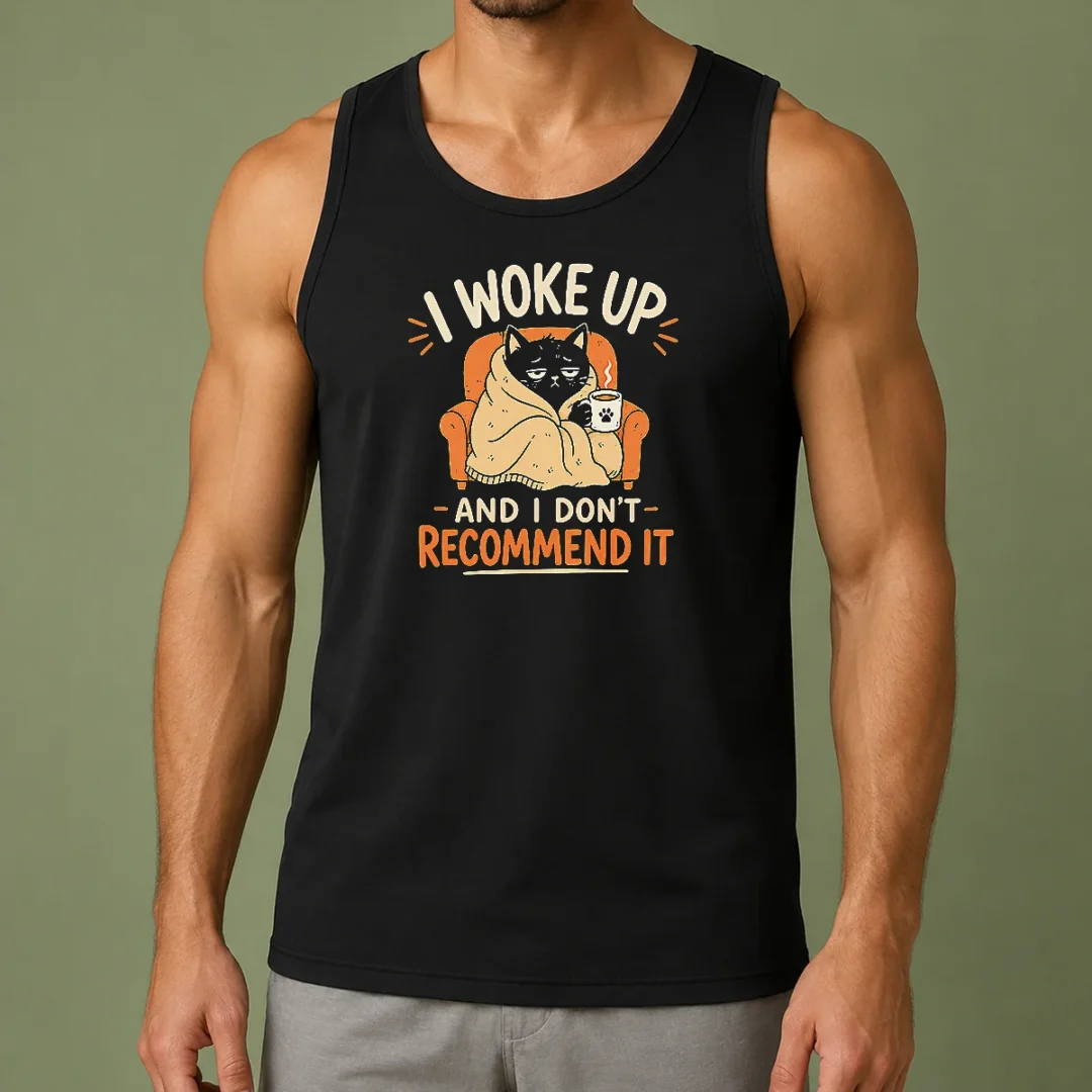 perfect-awesome-i-woke-up-and-i-don-t-recommend-it-geek-tank-top Perfect Awesome I Woke Up And I Don'T Recommend It Geek Tank Top