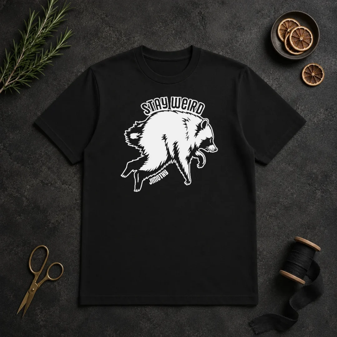 Perfect Awesome Top Jimothy Stay Weird Seattle Raccoon t shirt Perfect Awesome Top Jimothy Stay Weird Seattle Raccoon