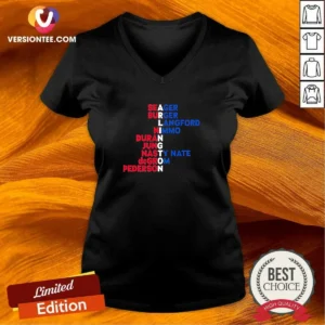 Pretty Texas Longhorns Player Names Baseball Arlington Names 2026 V-Neck Shirt
