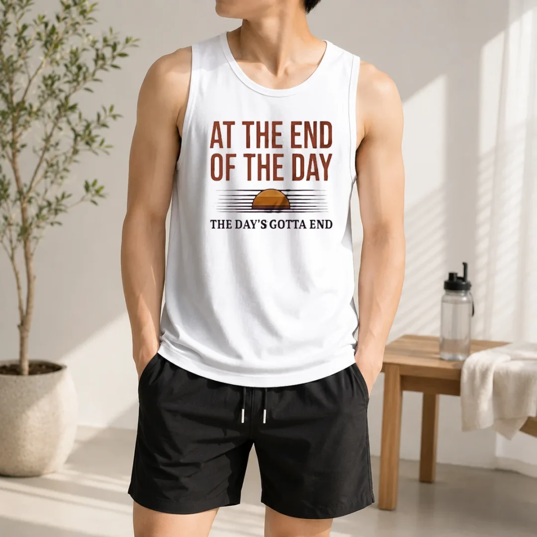 premium-at-the-end-of-the-day-the-day-s-gotta-end-tank-top Premium At The End Of The Day The Day'S Gotta End Tank Top