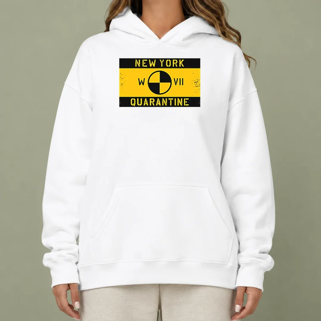 premium-awesome-west-vii-hoodie Premium Awesome West VII Hoodie in charcoal gray with front pocket and adjustable hood
