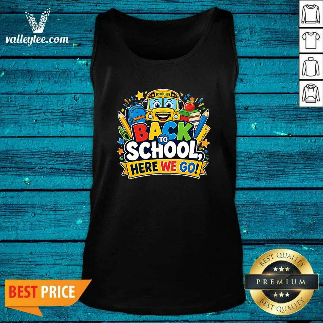 premium-back-to-school-excitement-vector-tank-top Premium Back To School Excitement Vector Tank Top