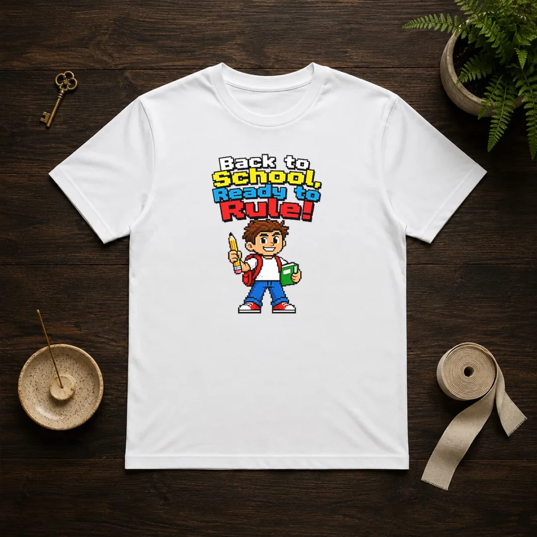 premium-back-to-school-pixel-t-shirt Premium Back To School Pixel