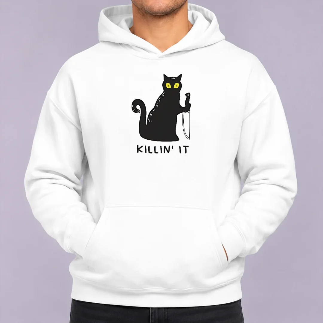 premium-black-cat-holding-knife-killin-it-hoodie Premium Black Cat Holding Knife Killin' It Hoodie